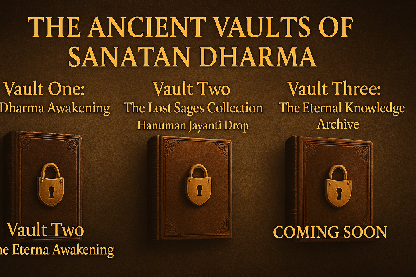 Vault Three: The Eternal Knowledge Archive (Lifetime Access)